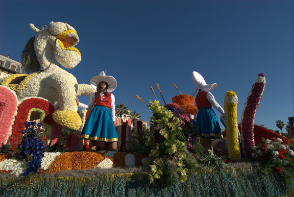 Sanremoinfiore: i carri fioriti a Sanremo